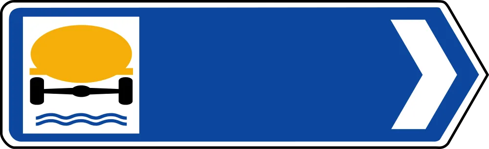 Ρυθμιστική πινακίδα Ρ73δ
